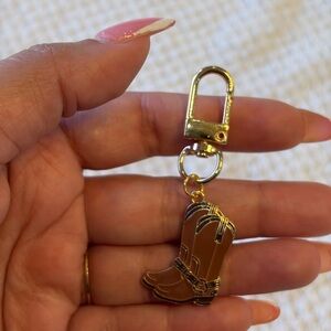 🤎 Western Cowboy Boot Keychain Charm 🤎
♥️♥️ 5 for $25 ♥️♥️